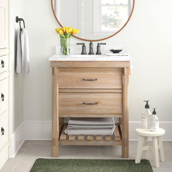 Three Posts™ Kordell 30'' Free Standing Single Bathroom Vanity with